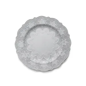 ARTE ITALICA: Merletto White Dinner Plate [R]
