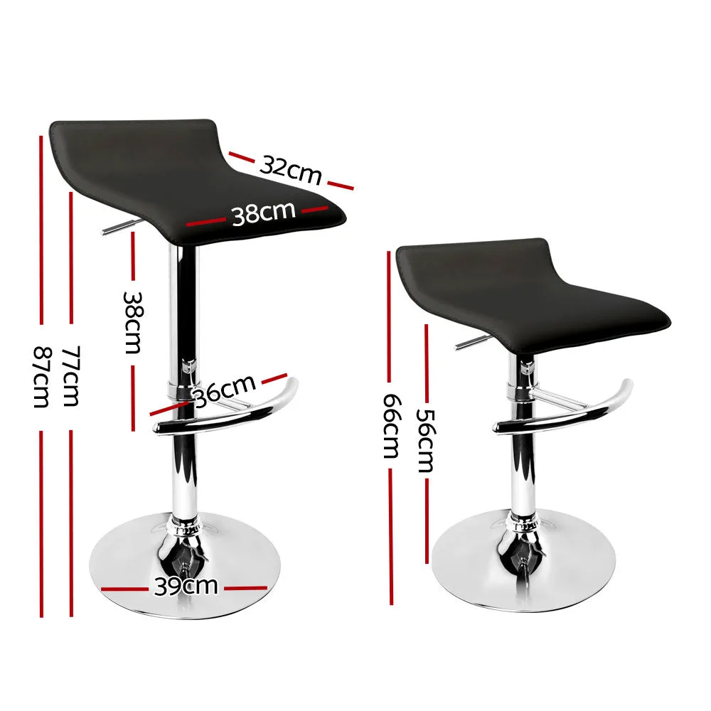Bar Stools  x 2 - Black