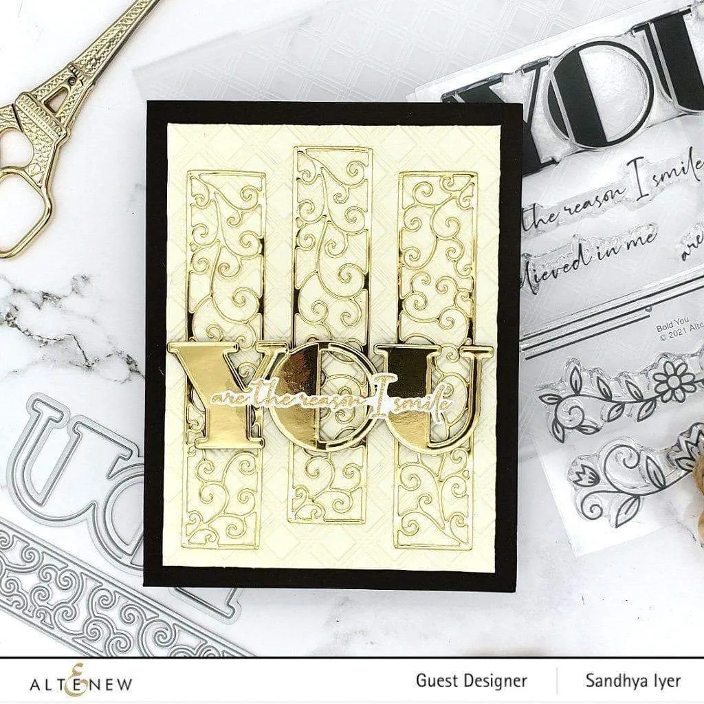 Basic Plaid 3D Embossing Folder