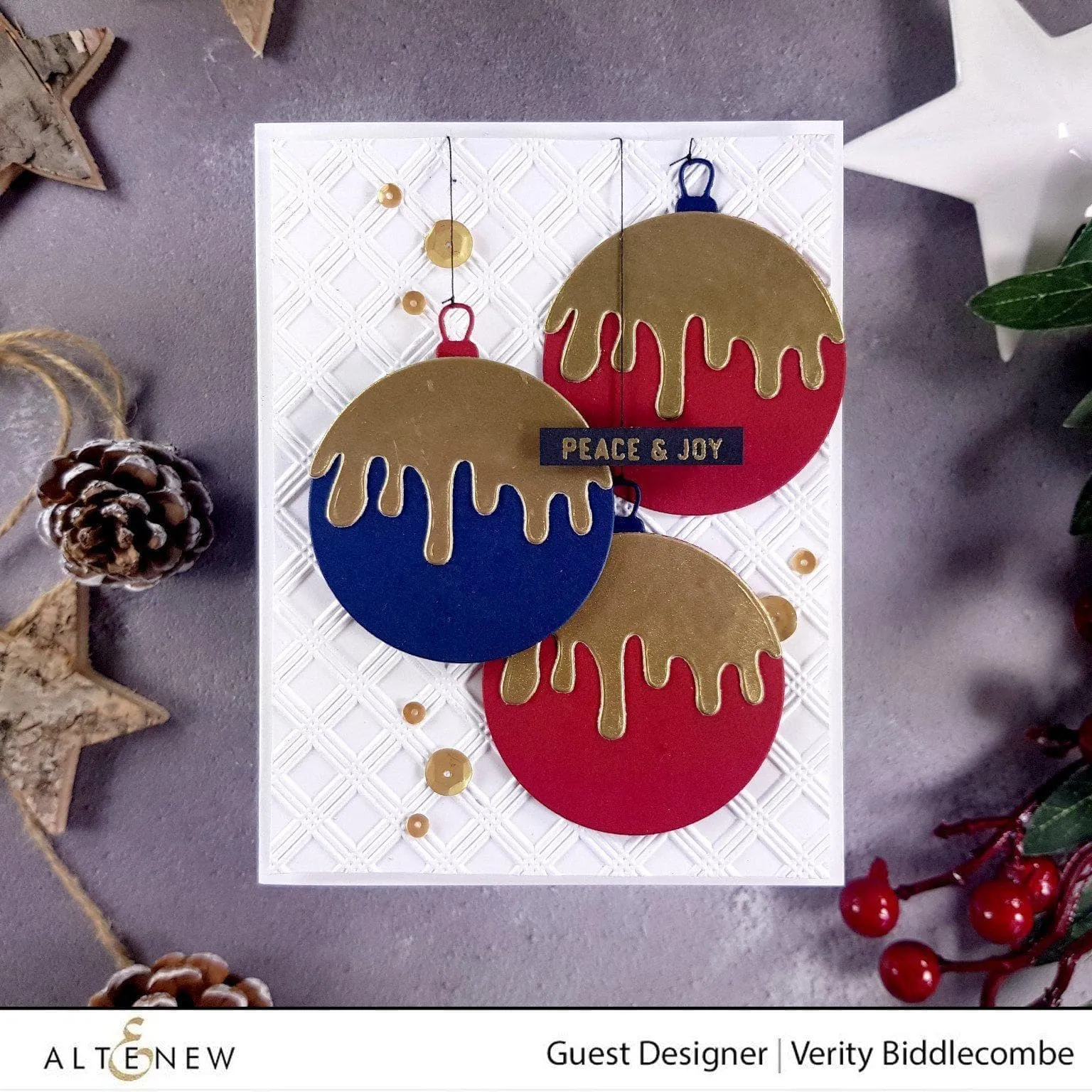 Basic Plaid 3D Embossing Folder