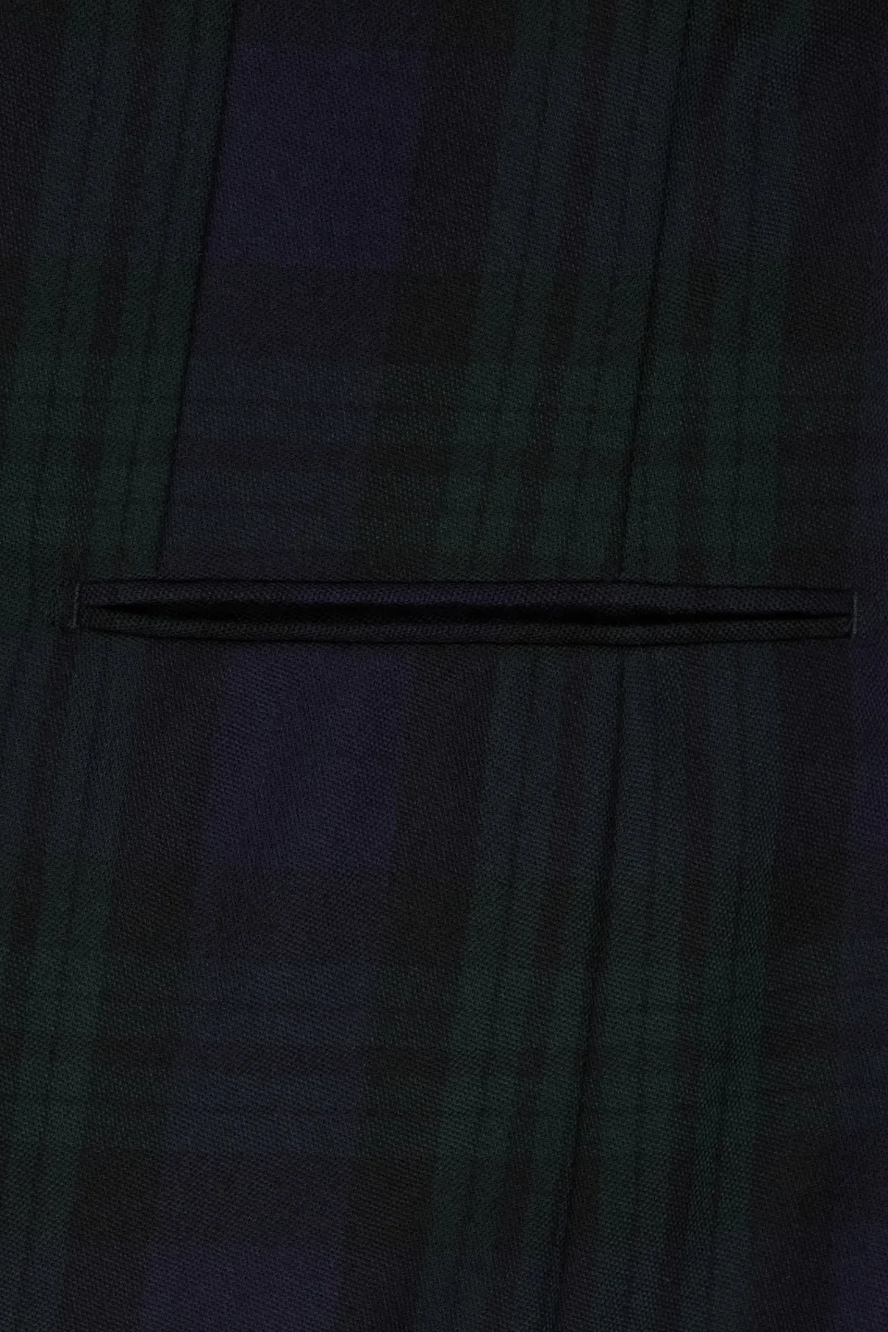 Black Watch Tartan Single Breasted Dinner Jacket