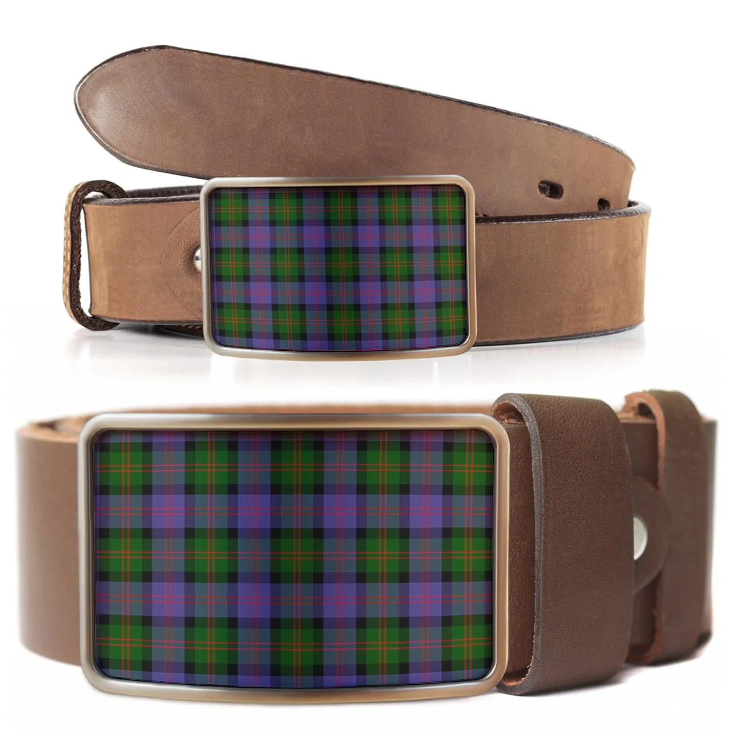 Blair Modern Tartan Belt Buckles