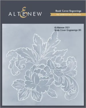 Book Cover Engravings Embossing Folder