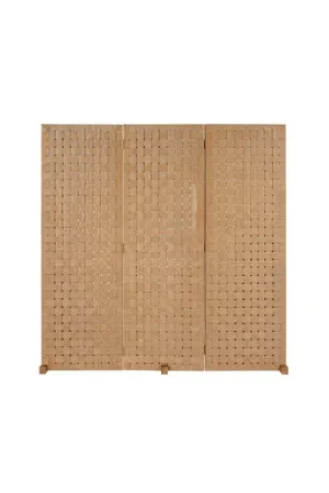 Braided Rope Folding Wall Divider | Dareels Cora