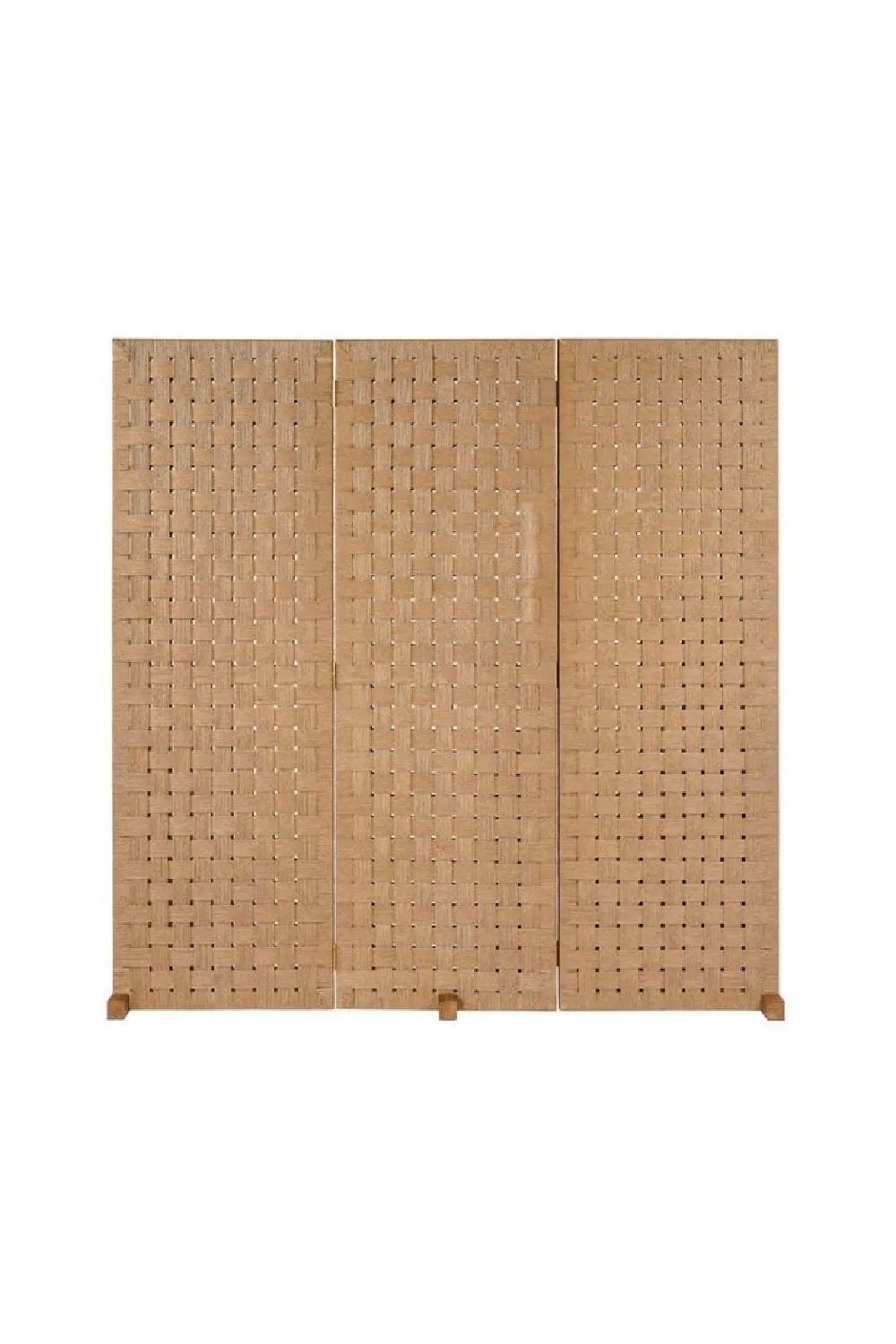 Braided Rope Folding Wall Divider | Dareels Cora