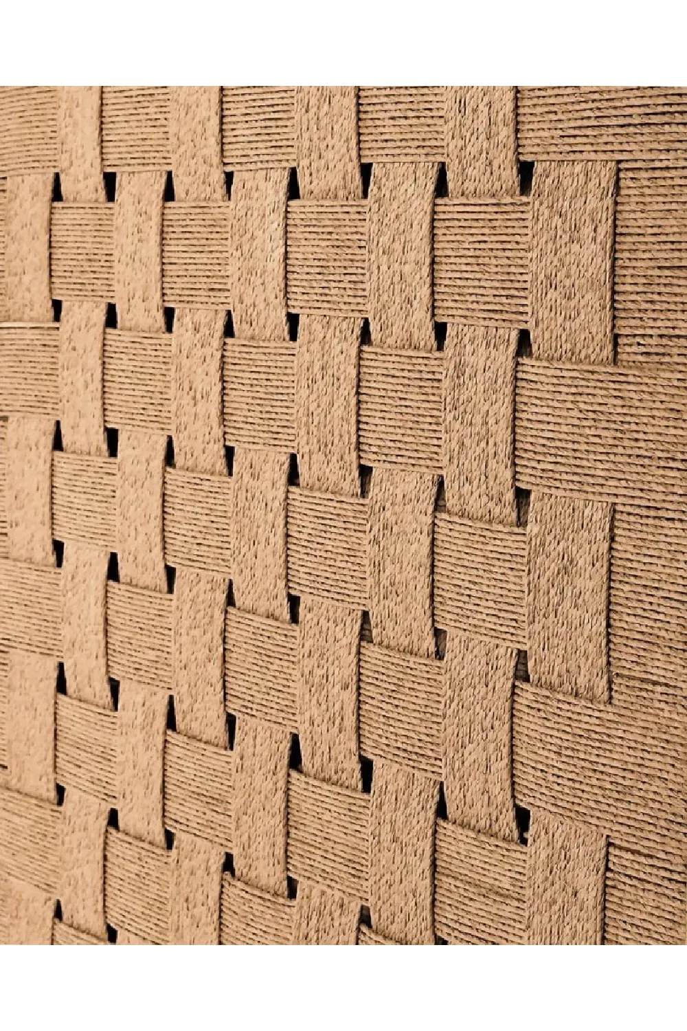 Braided Rope Folding Wall Divider | Dareels Cora