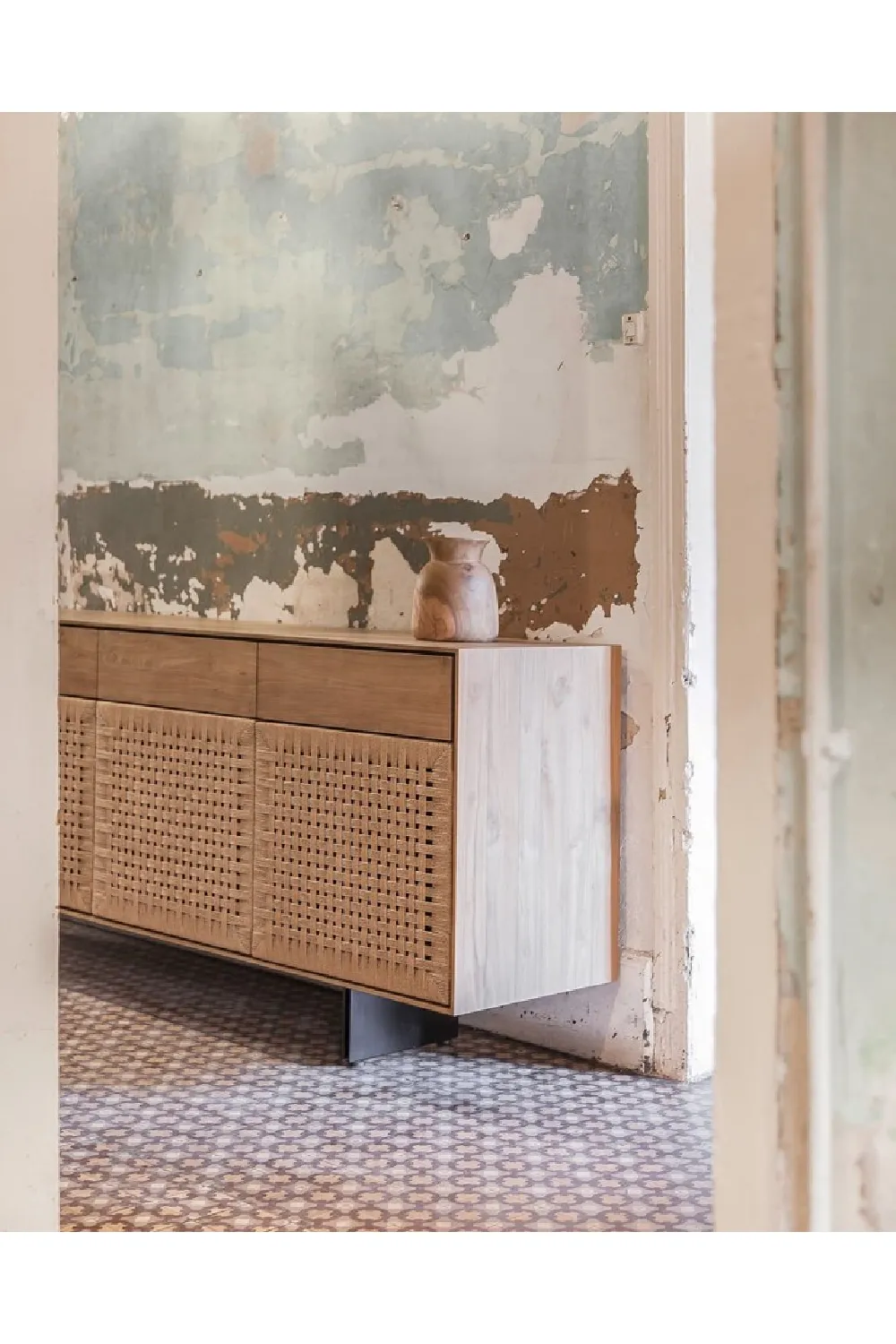 Braided Rope Sideboard | Dareels Cora