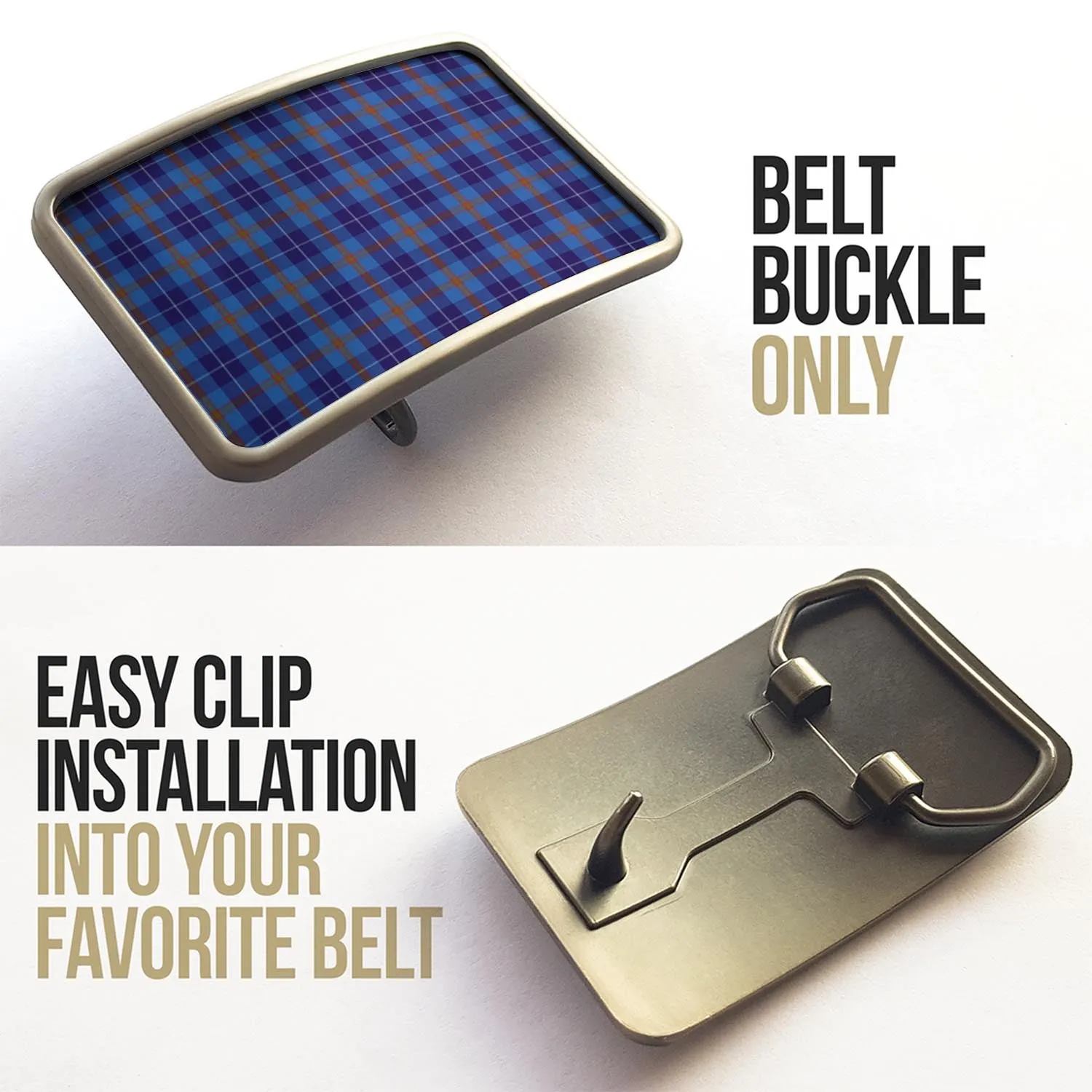 Bryson Tartan Belt Buckles