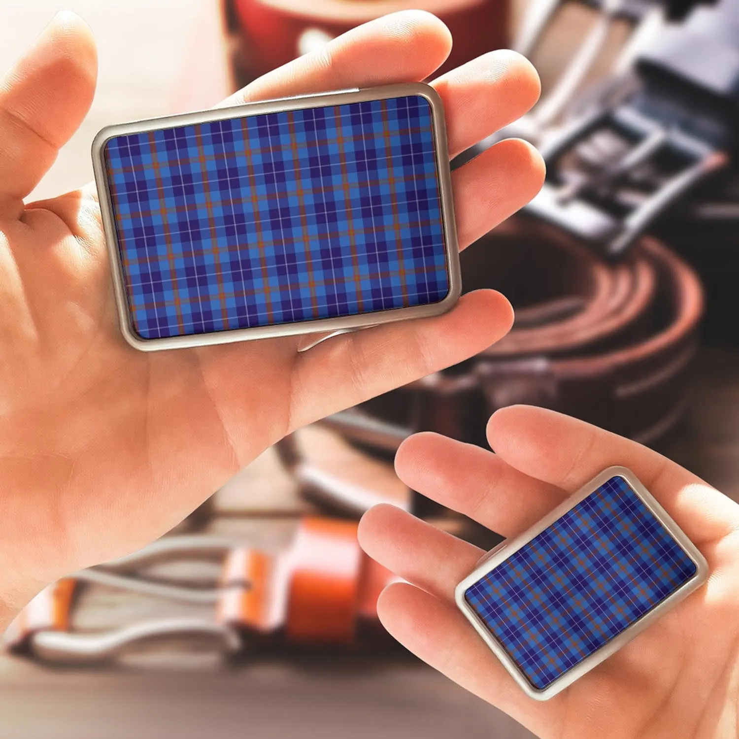 Bryson Tartan Belt Buckles