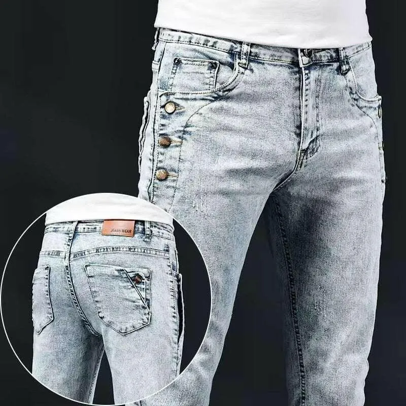 Casual Pattern Men’s Denim Jeans