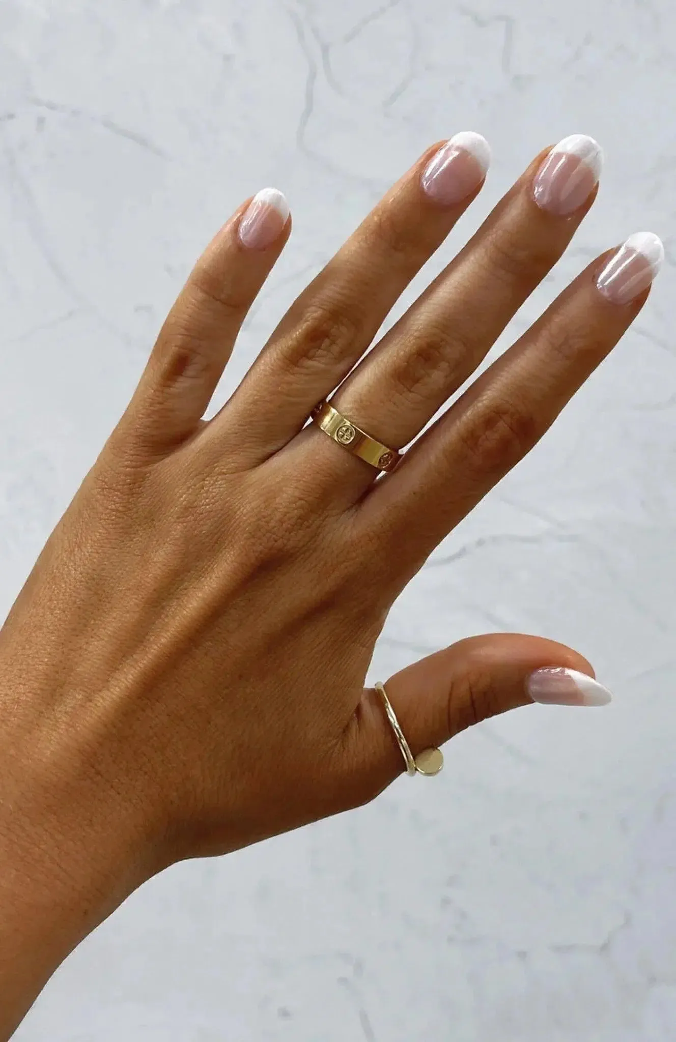 Clairette – Chunky design – Gold-plated ring