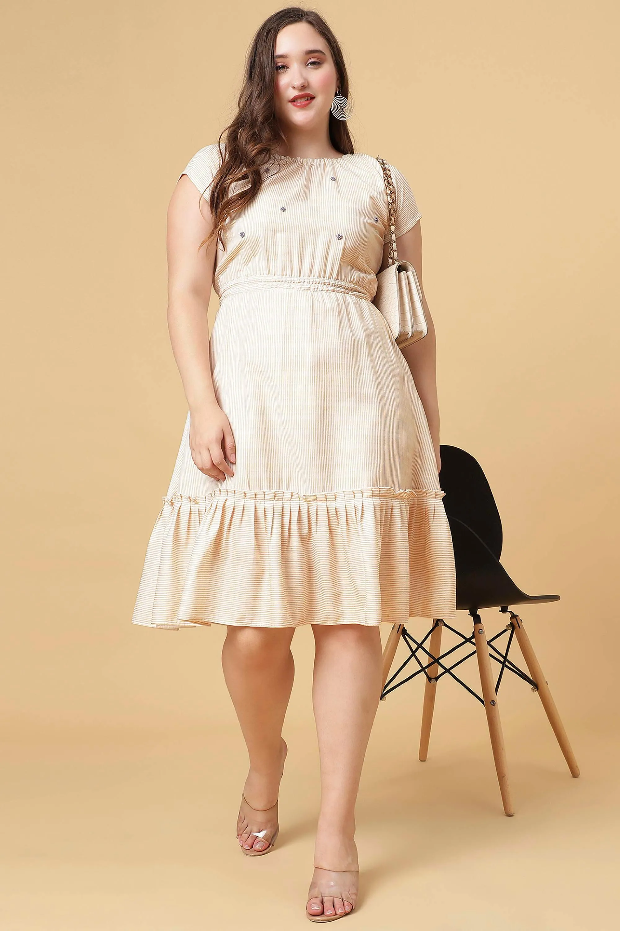 Curvy Lane Women Plus Size Evening Attire Dress