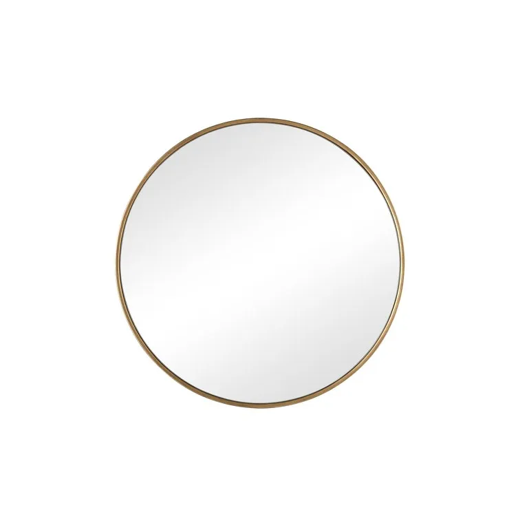 Delk Small Wall Mirror - Brass