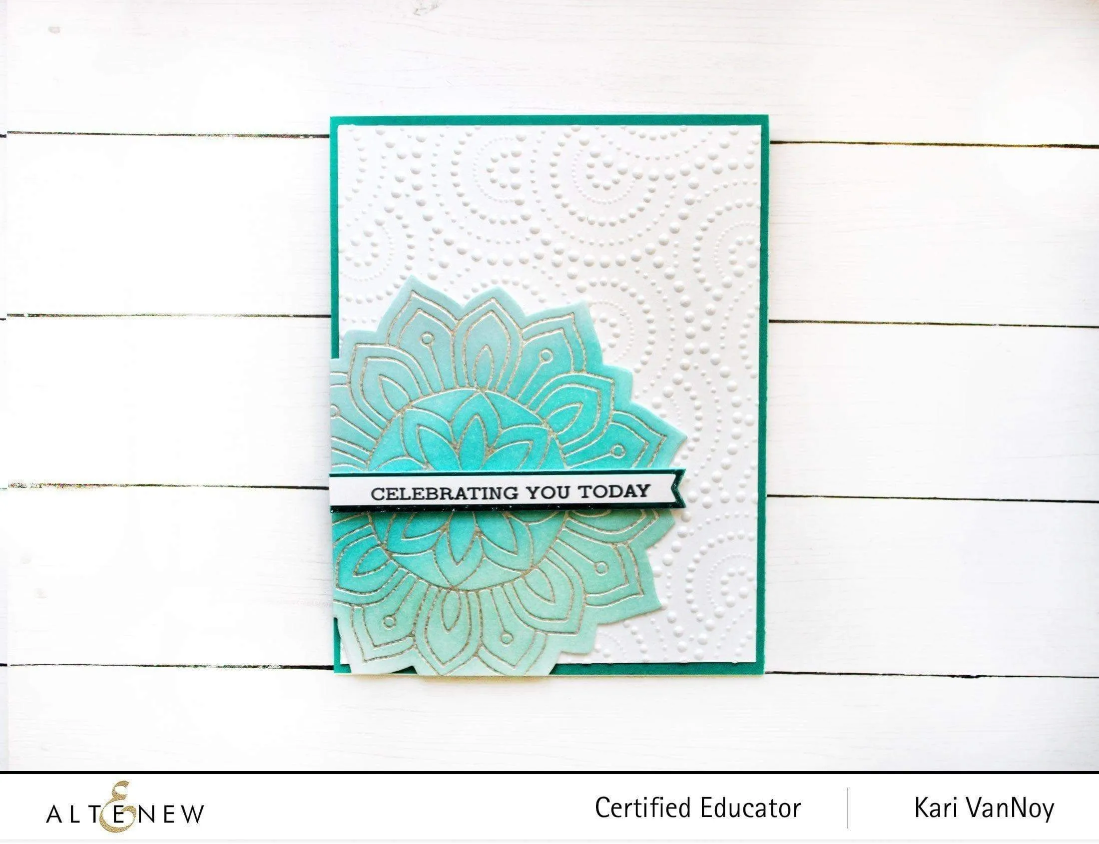Dotty Circles 3D Embossing Folder