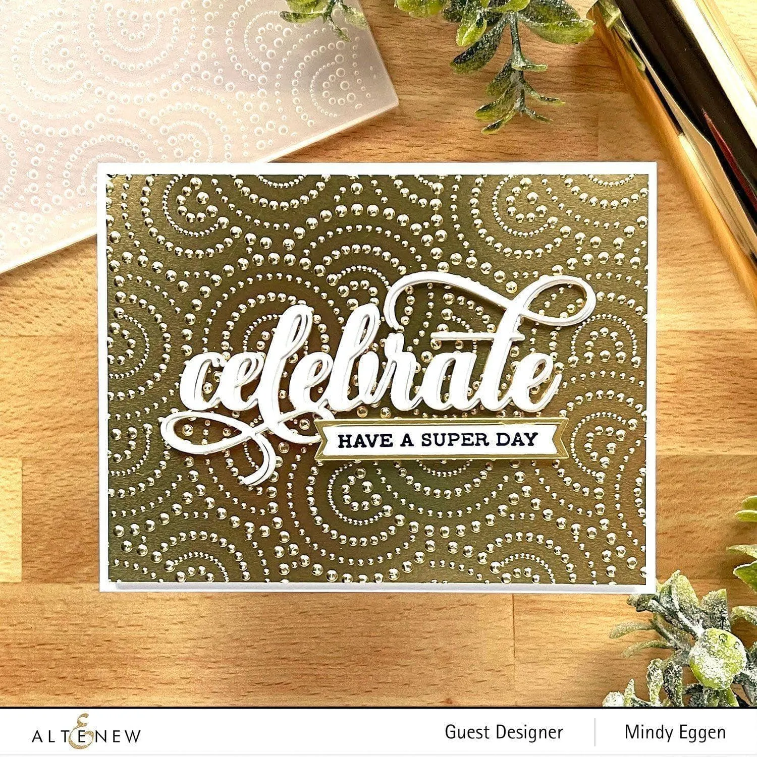 Dotty Circles 3D Embossing Folder