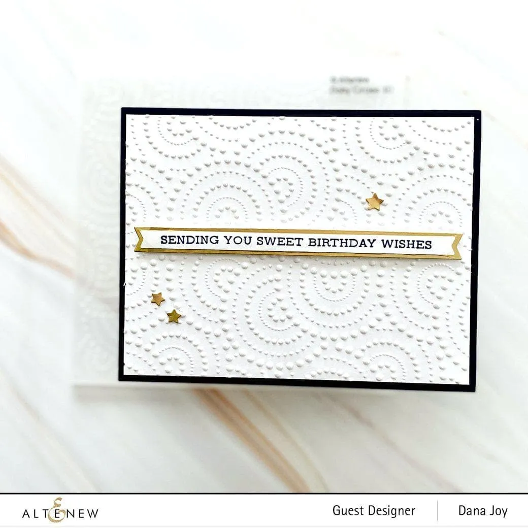 Dotty Circles 3D Embossing Folder