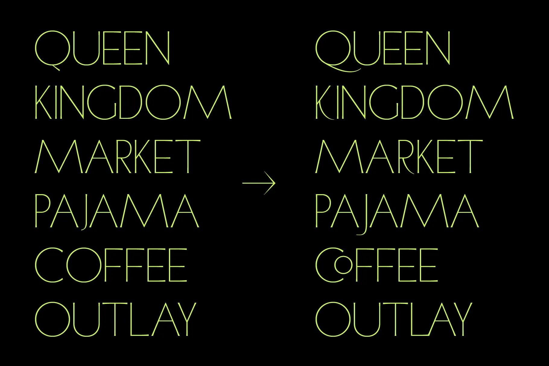 ED Fettle & Ocher Display | Font Duo