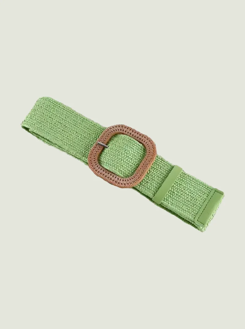 Gamboa Handcrafted Straw Belts