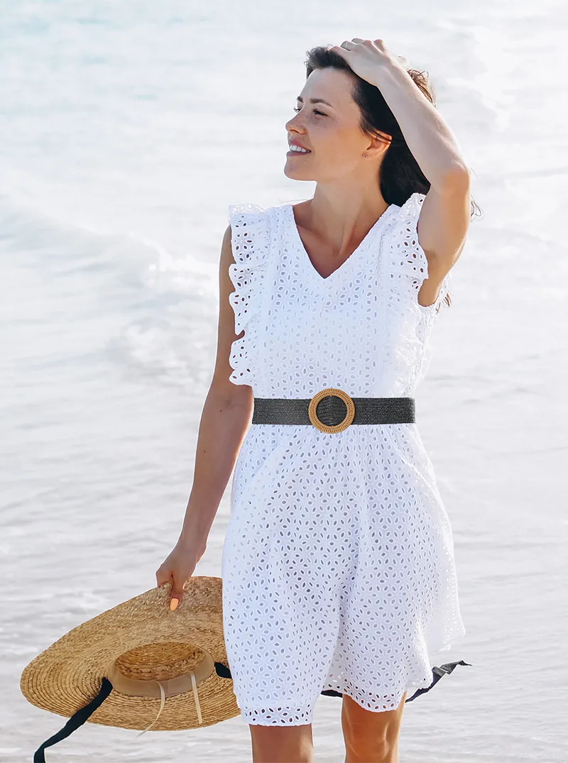 Gamboa Handcrafted Straw Belts