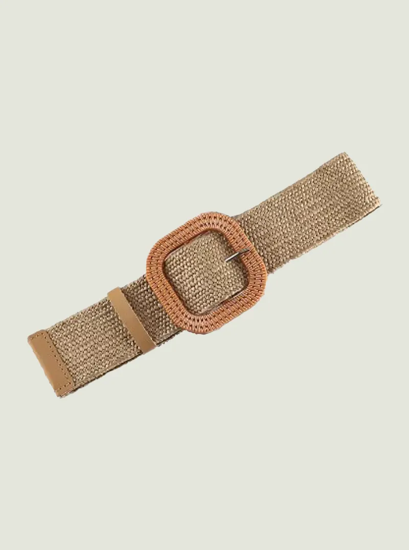 Gamboa Handcrafted Straw Belts