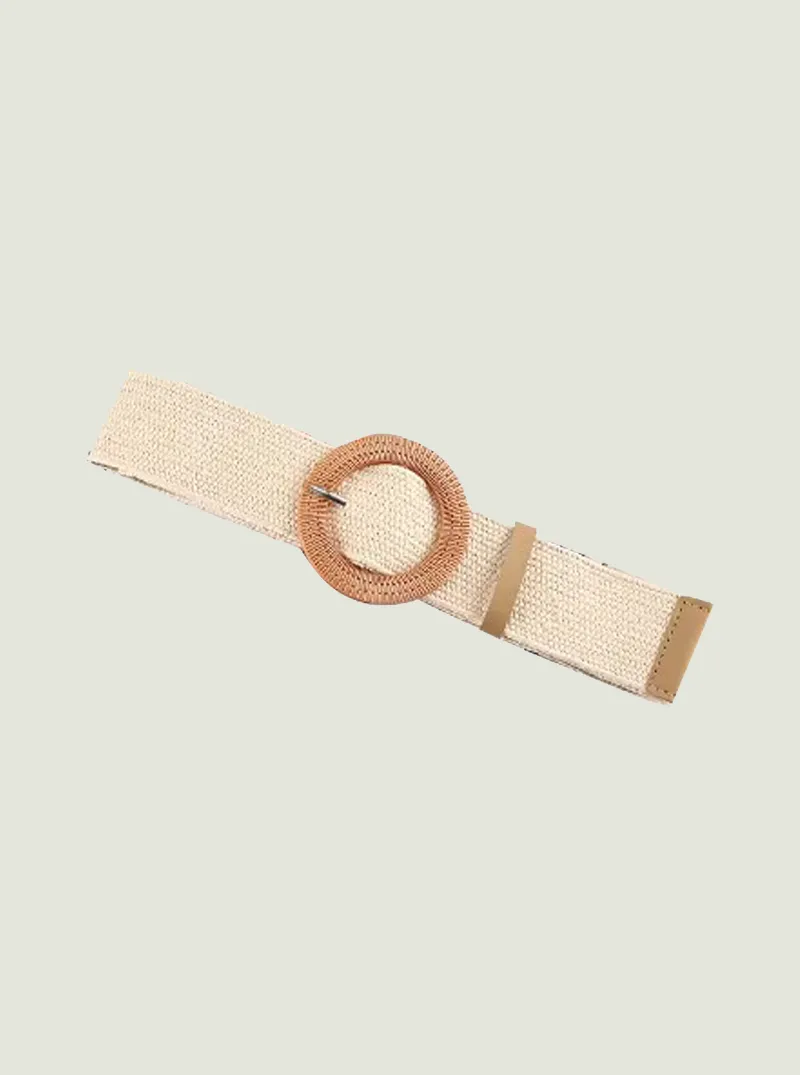 Gamboa Handcrafted Straw Belts