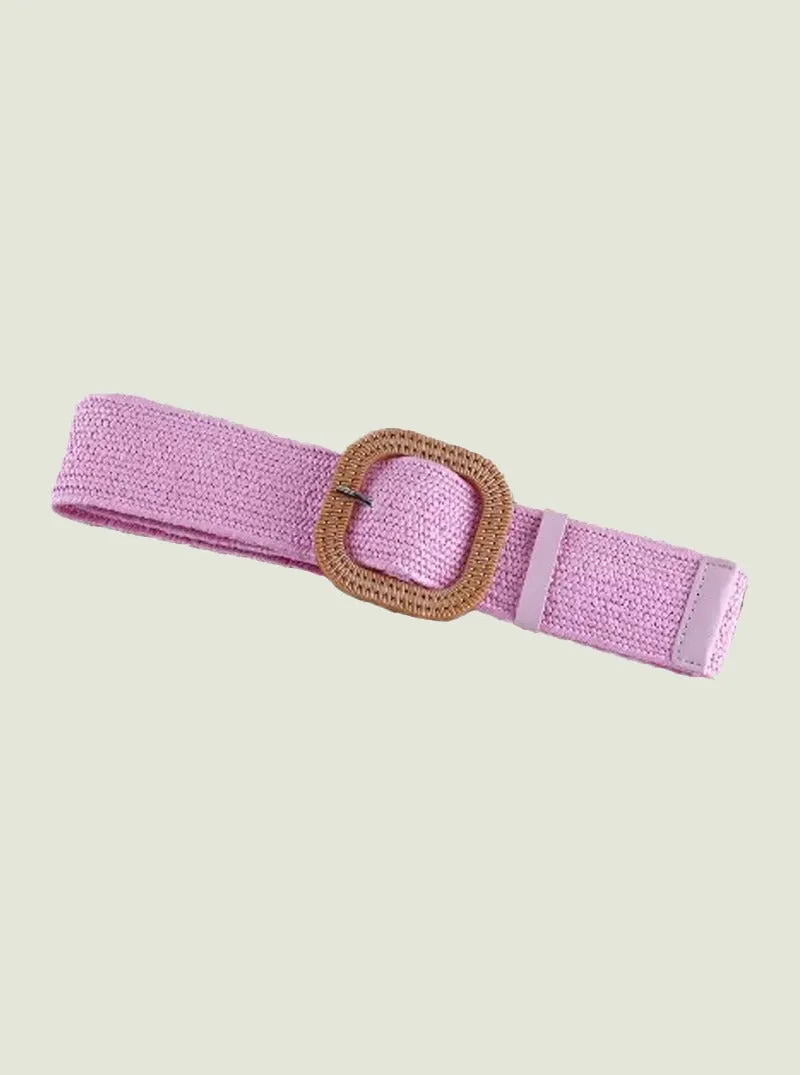 Gamboa Handcrafted Straw Belts