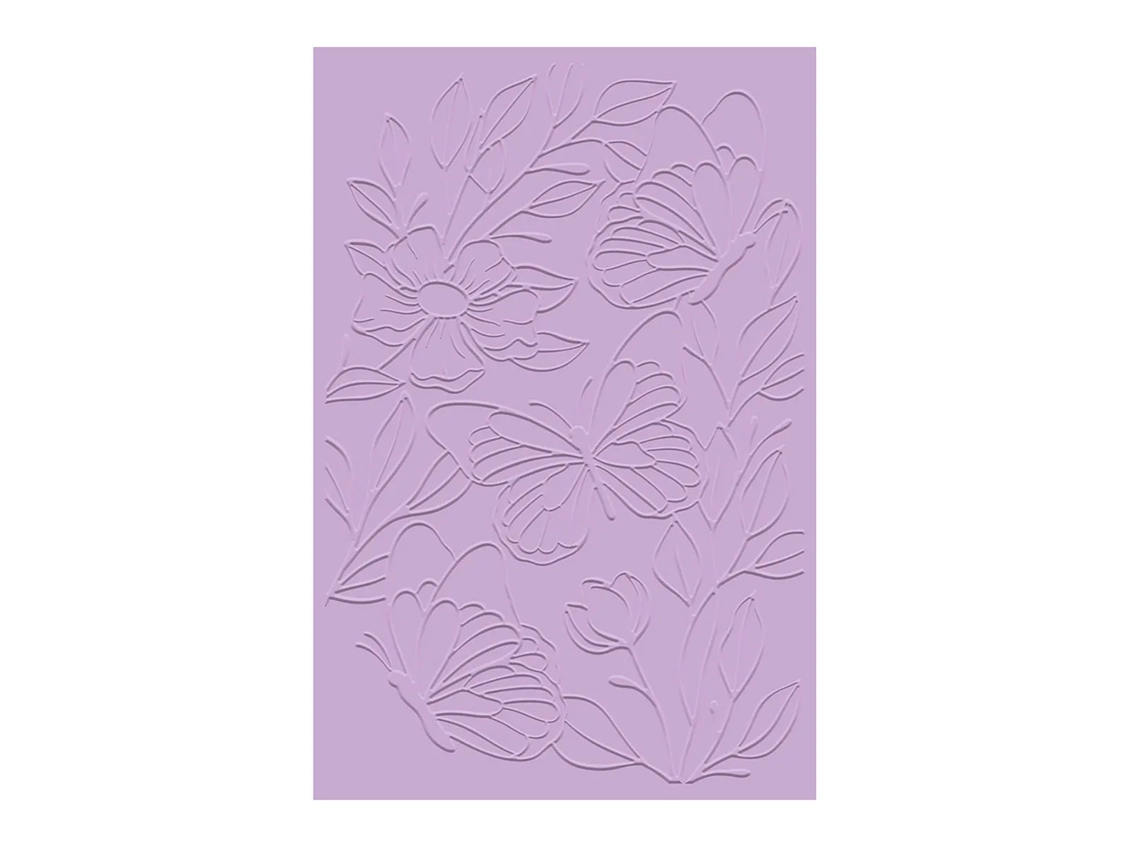 Gemini Illustrated Embossing Folder - Delightful Butterfly