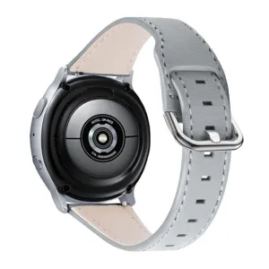 Honor MagicWatch 2 42mm cowhide leather watch strap - Grey