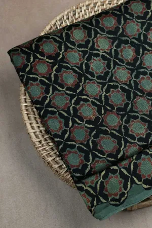 Intricate Design Chanderi Silk Cotton Fabric