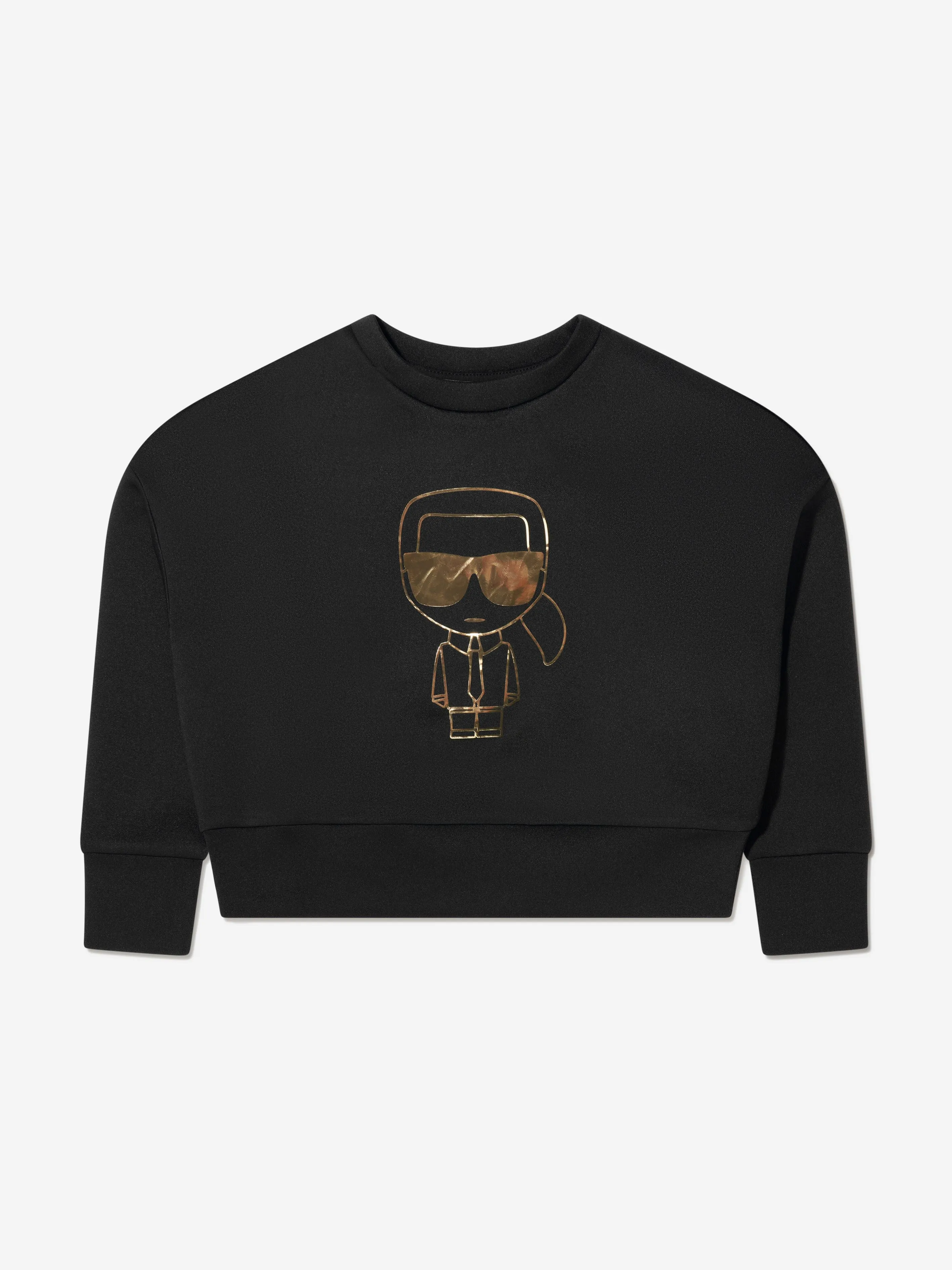 Karl Lagerfeld Girls Karl Ikonik Print Sweatshirt