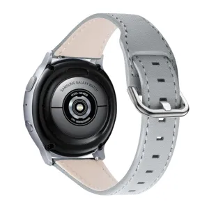 LG Watch Sport cowhide leather watch strap - Grey