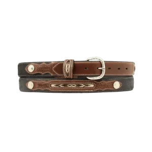M&f Nocona Kid's Conchos and Fabric Southwestern Belt