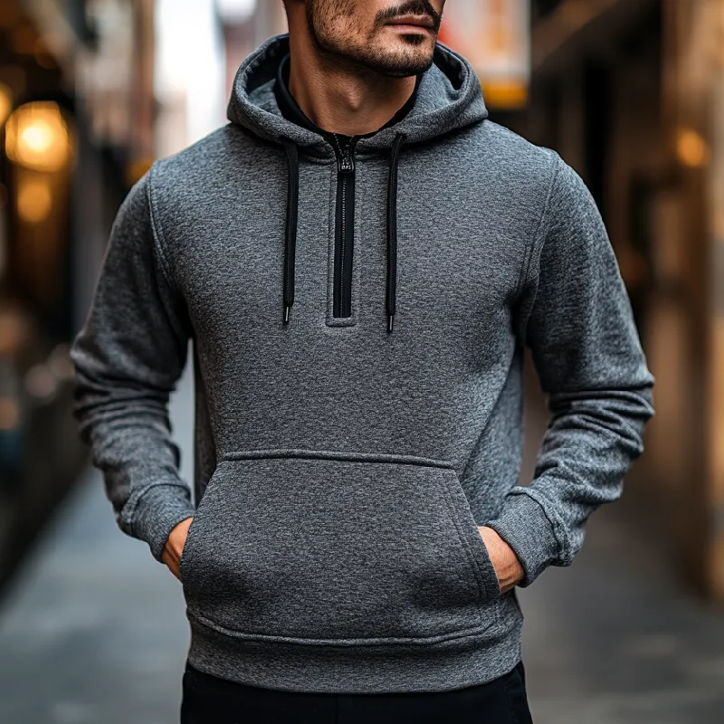 Men's Casual Outdoor Long Sleeve Hoodie 22999676F