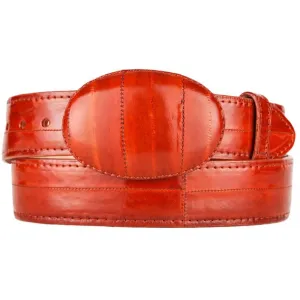 Men's Los Altos Eel Skin Cowboy Belt C11U0803