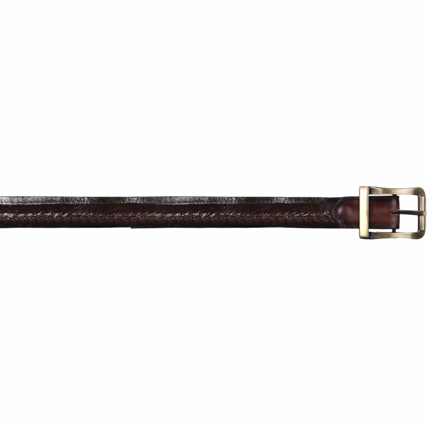 Men's Los altos Original Ostrich Leg Skin Casual Belt C230507