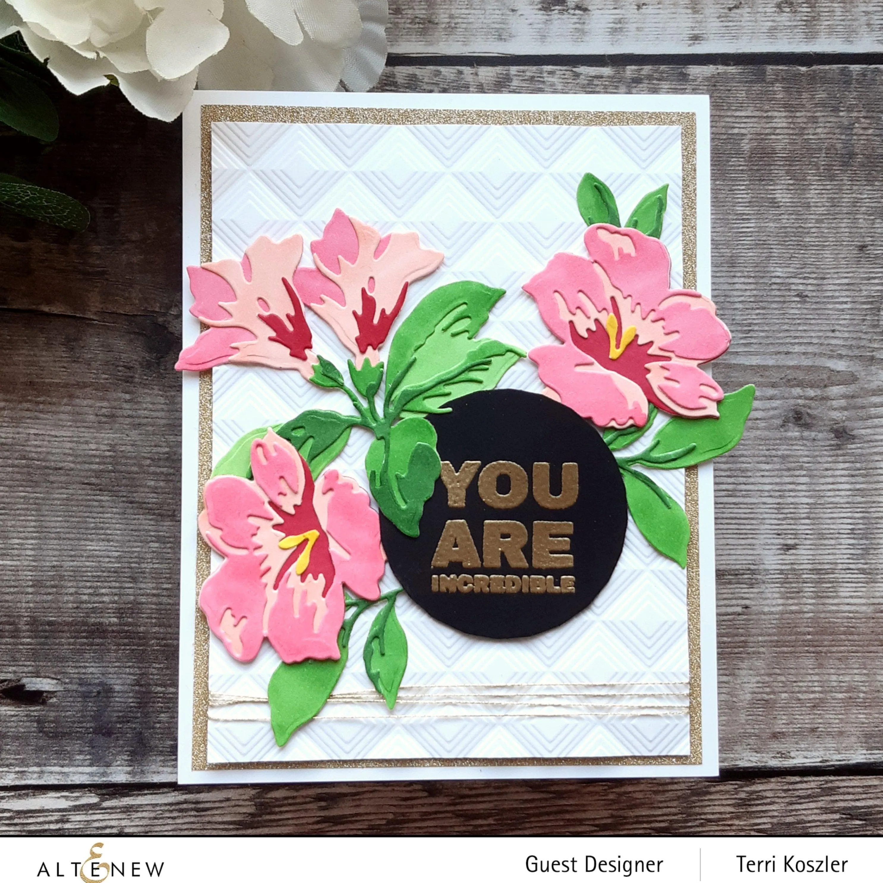Mod Squares 3D Embossing Folder