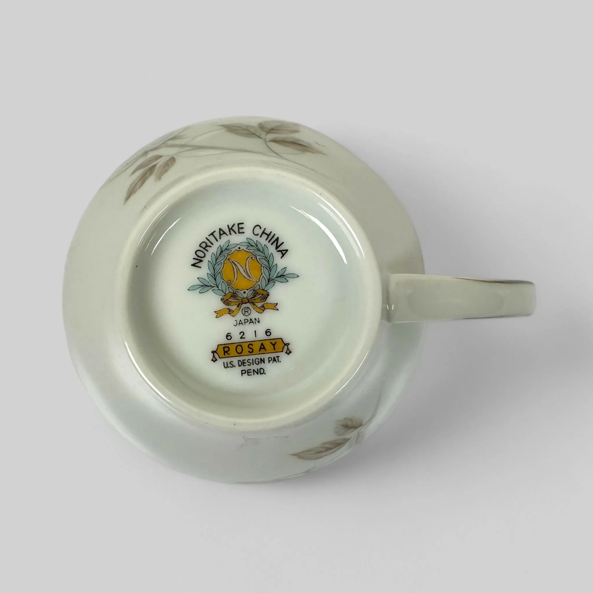 Nortiake Tea Cup & Saucer | Rosay 6216