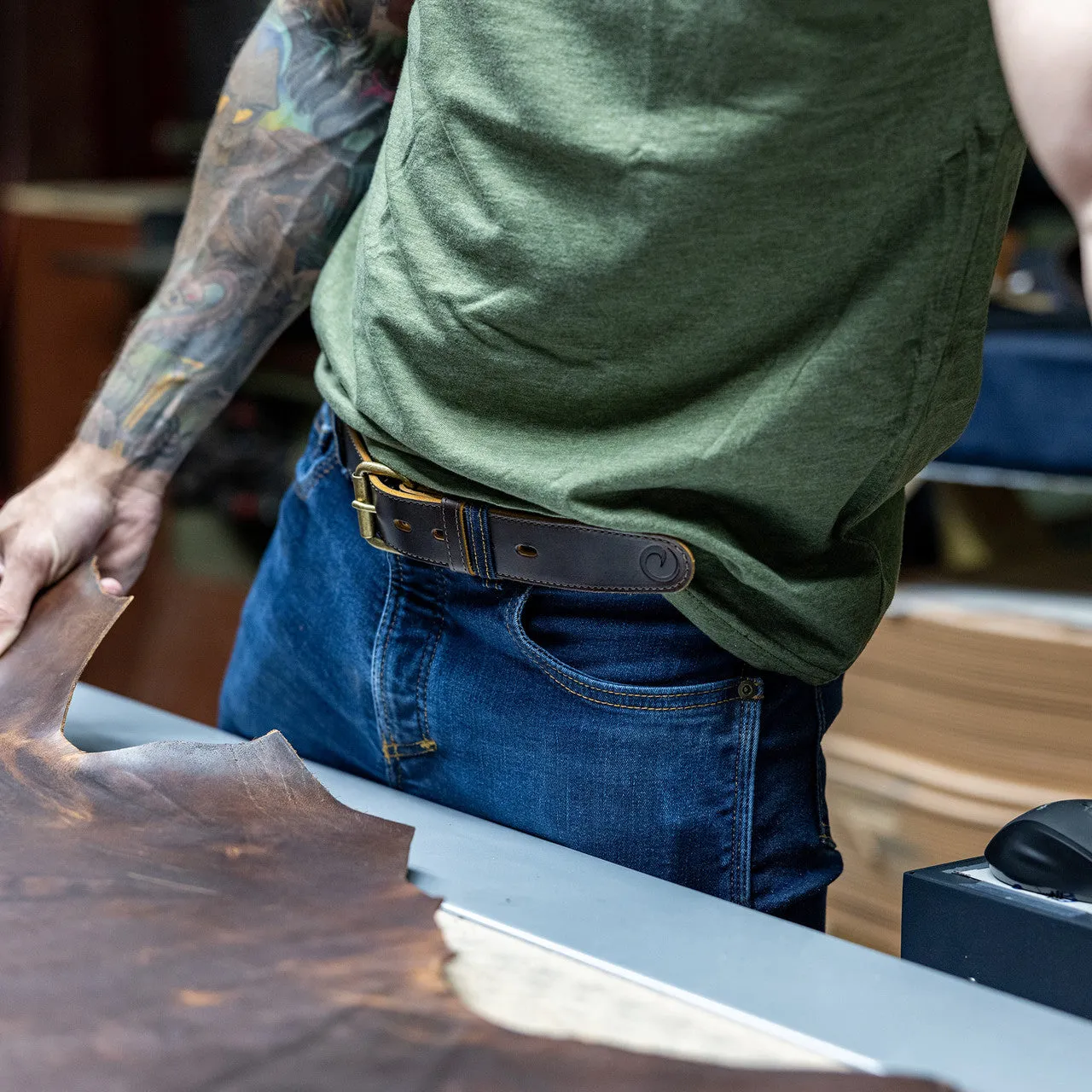 RAW EDGE BELT