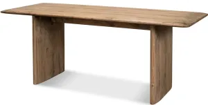Reclaimed Wood Slab Dining Table