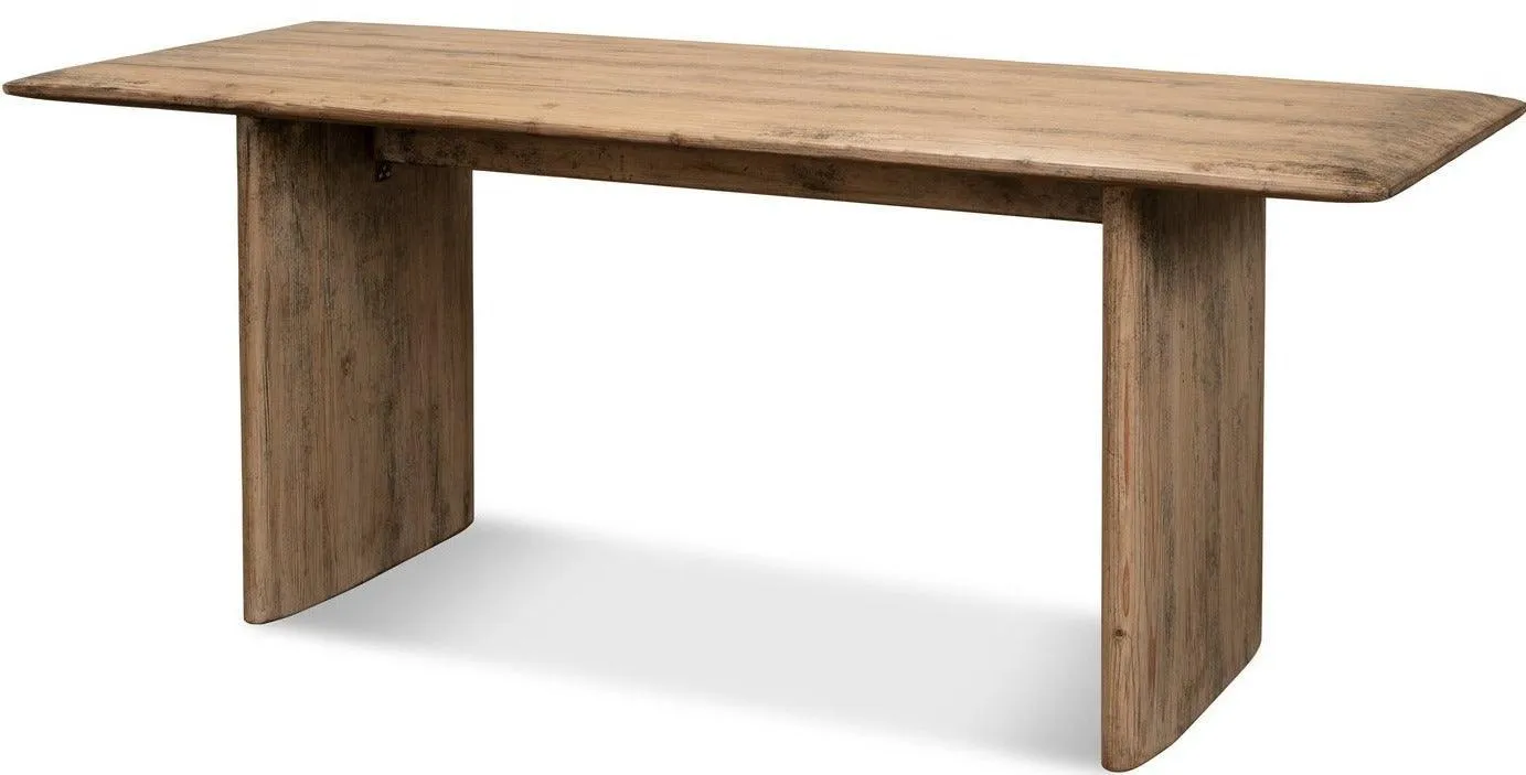 Reclaimed Wood Slab Dining Table