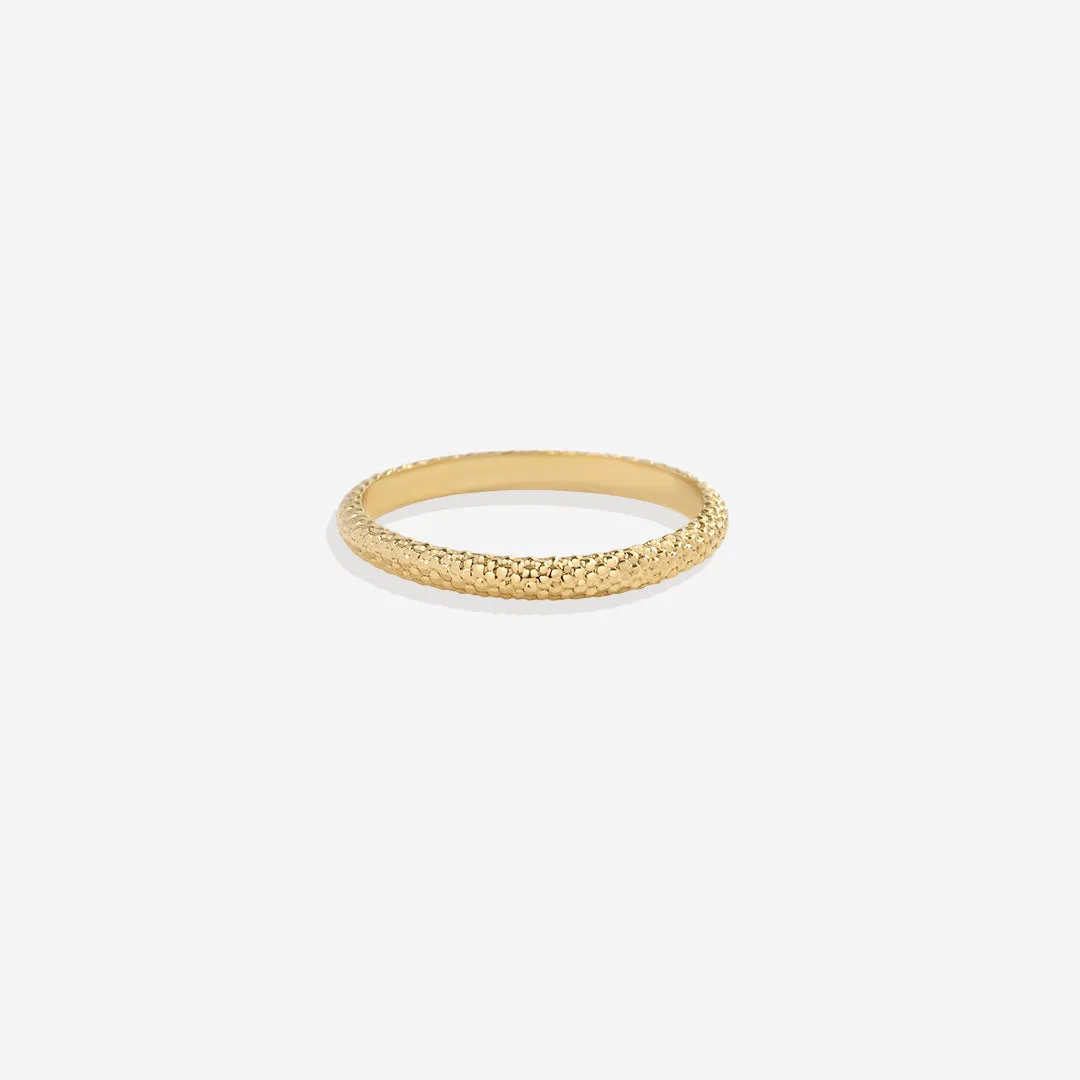 Snakeskin Stacking Ring