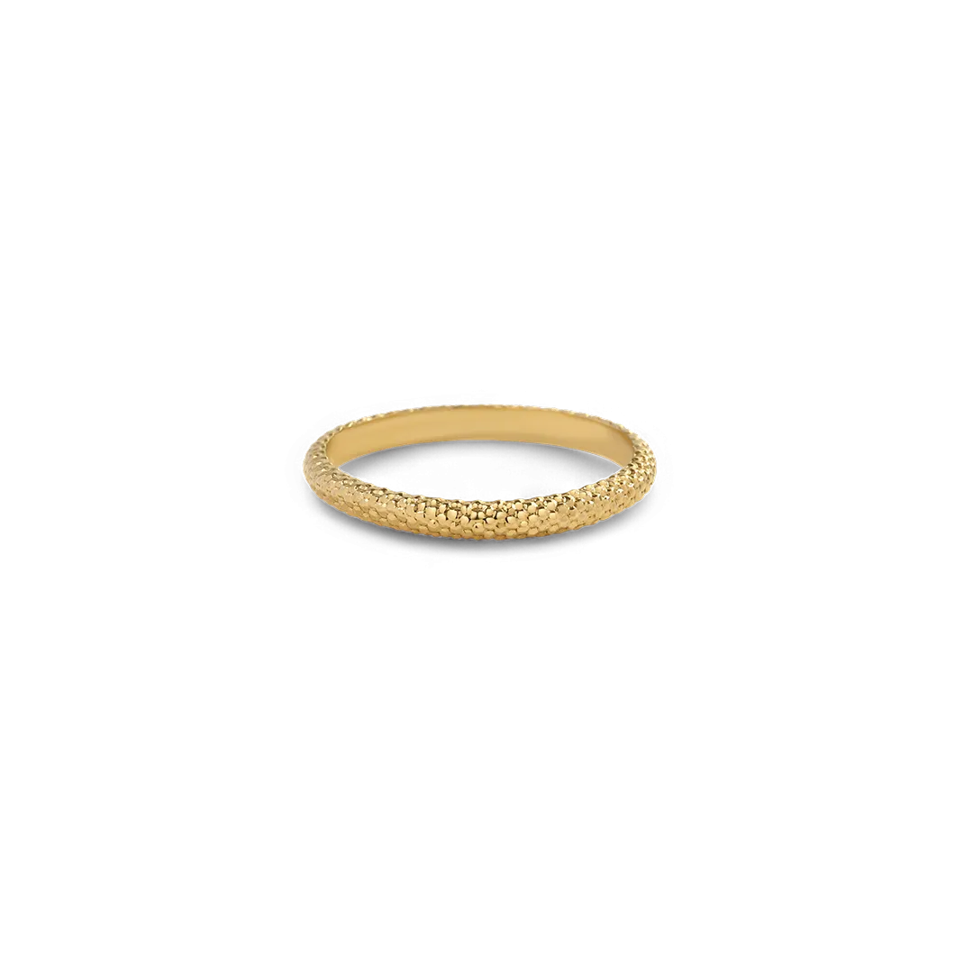 Snakeskin Stacking Ring