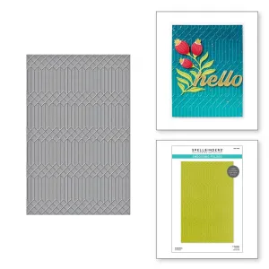 Spellbinders Embossing Folder From the Fresh Picked Collecti Columns