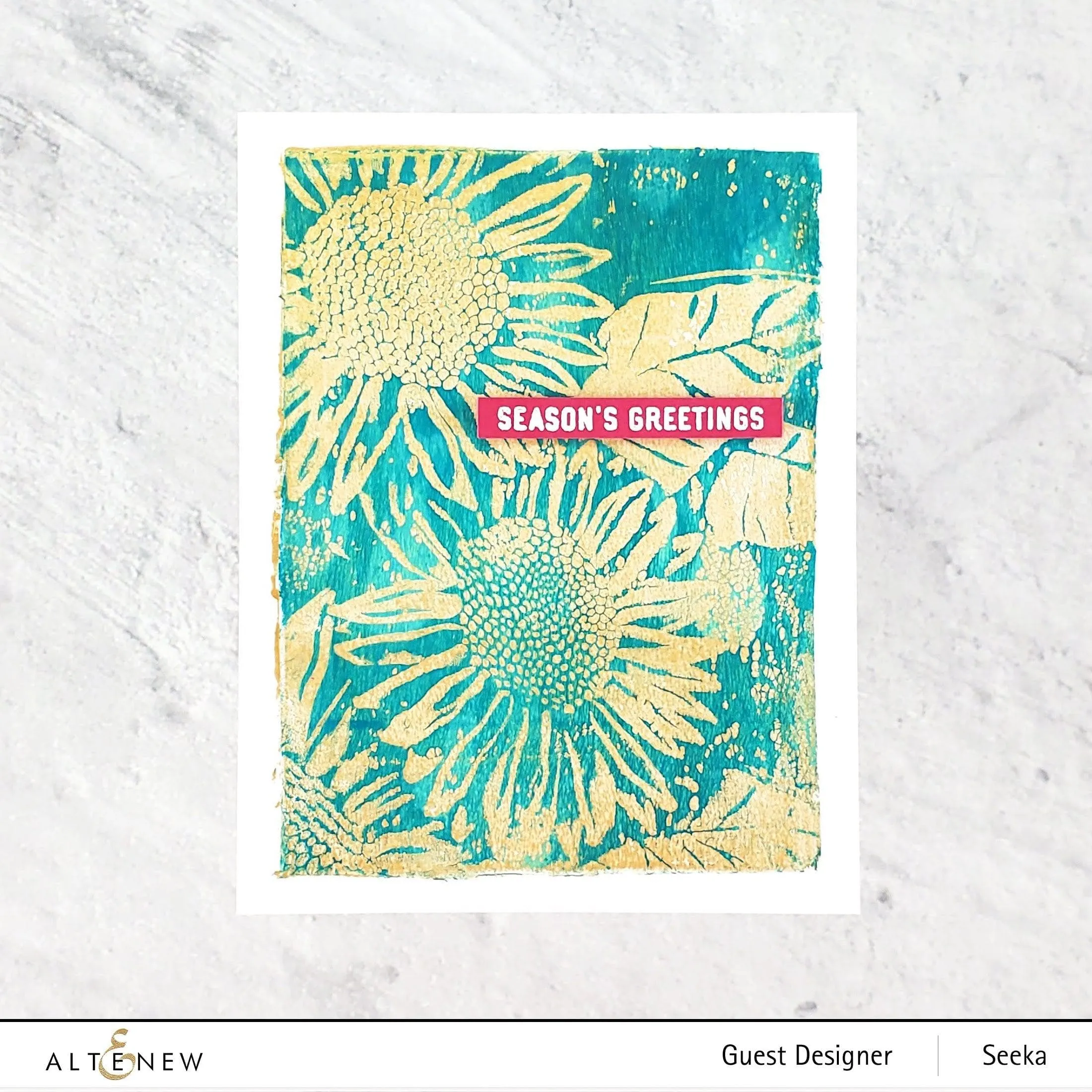 Sunflower Bundle 3D Embossing Folder