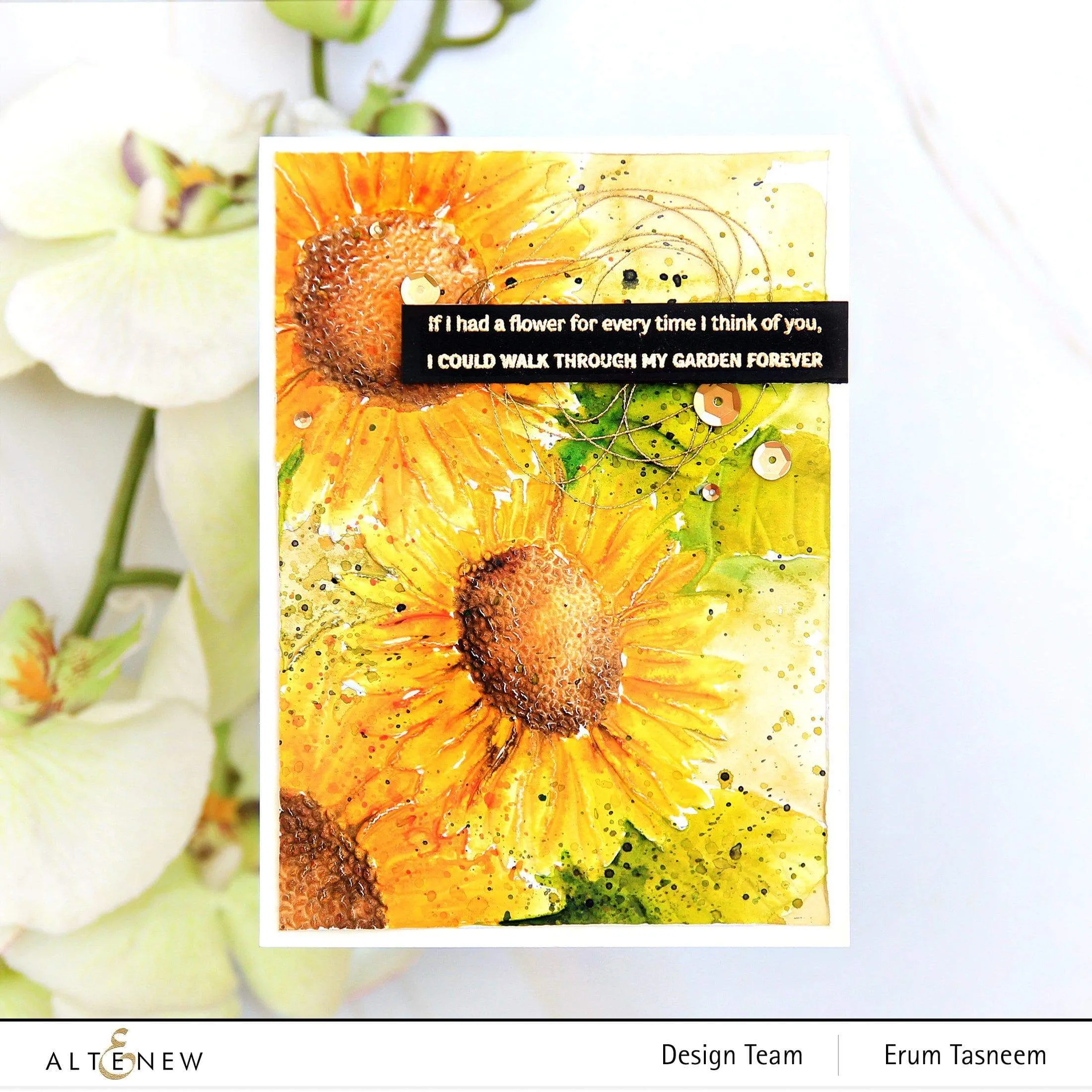 Sunflower Bundle 3D Embossing Folder