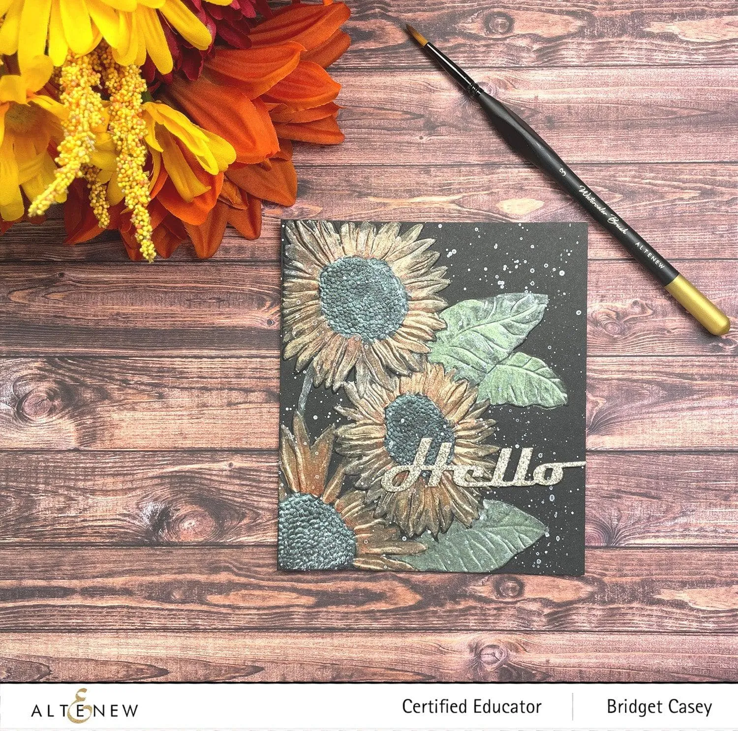 Sunflower Bundle 3D Embossing Folder
