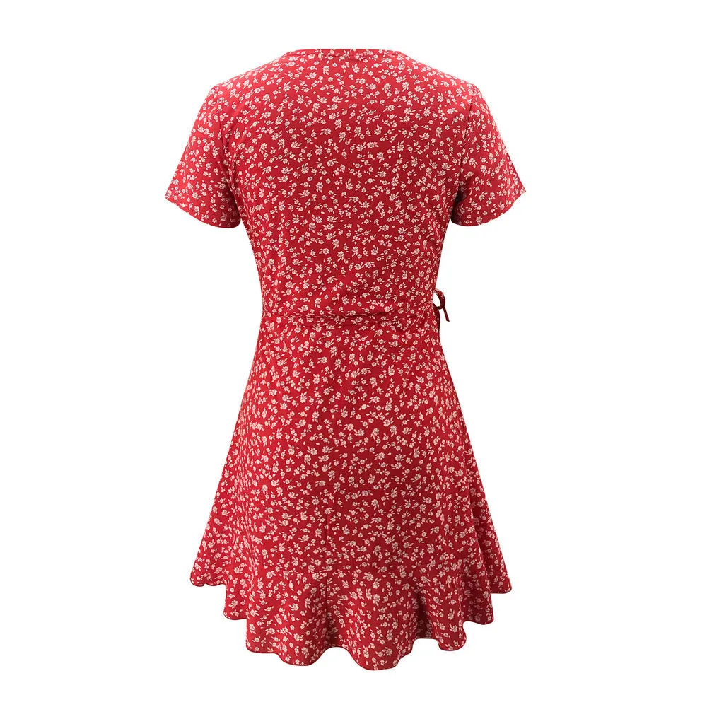 TastyHottie - Carly Floral A-Line Mini Dress