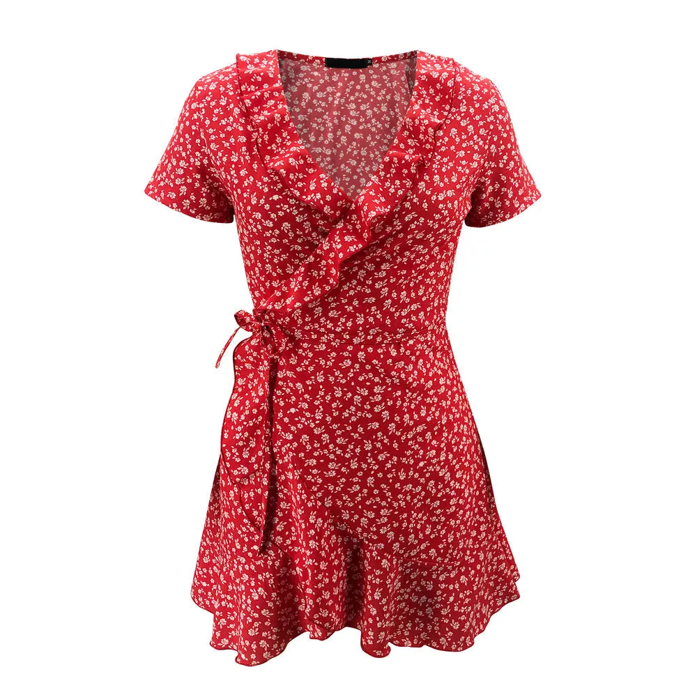 TastyHottie - Carly Floral A-Line Mini Dress