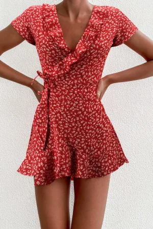 TastyHottie - Carly Floral A-Line Mini Dress