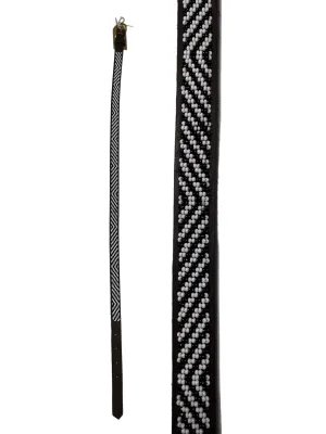 Thin Belt Zebra Print